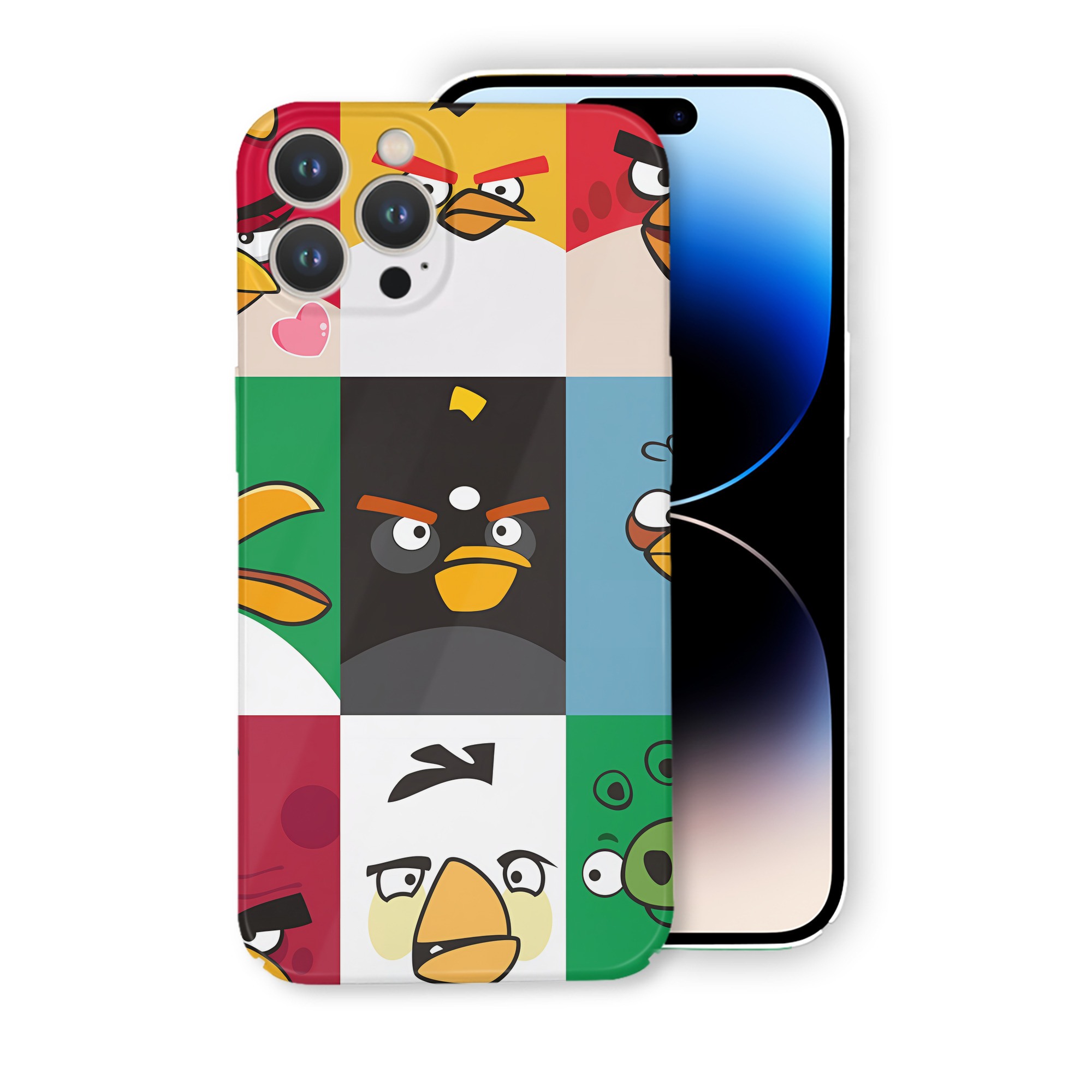 （画像用） Angry Birds アングリーバード 【iPhone 14シリーズ対応】ハードケース